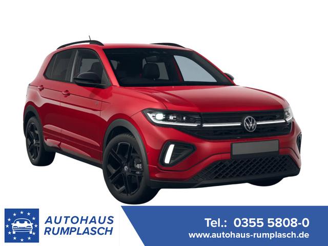 Volkswagen T-Cross - R-Line 150PS DSG Navi+IQ.Light+AHK+Black+Cam+Keyless+Side+Climatronic+Parklenk