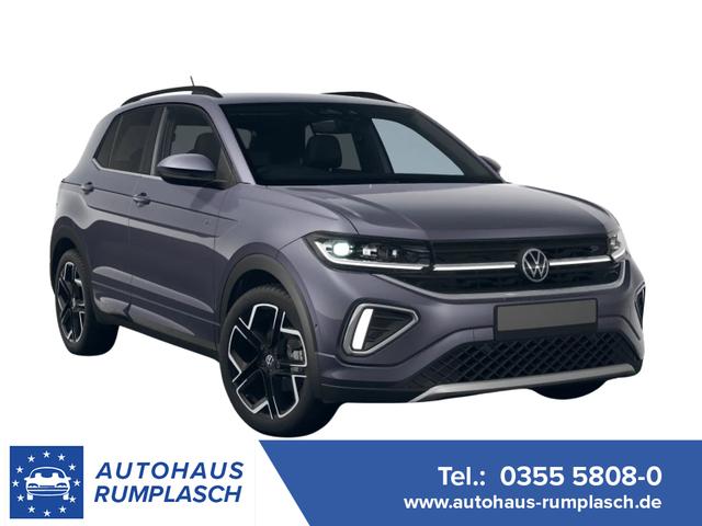 Volkswagen T-Cross - R-Line 115PS DSG AHK+IQ.Light+Kessy+Kamera+Parklenkassistent+Sitzheizung