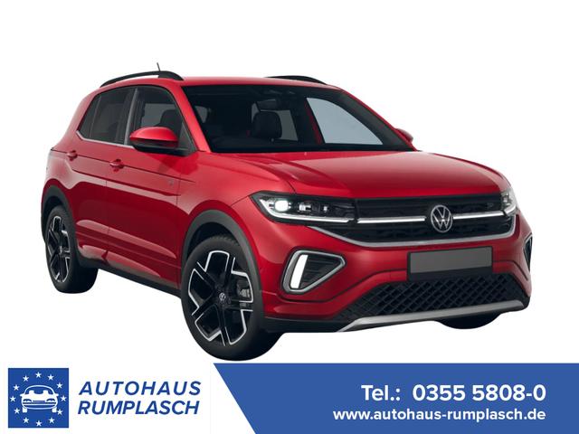 Volkswagen T-Cross - R-Line 115PS DSG AHK+IQ.Light+Kessy+Kamera+Parklenkassistent+Sitzheizung