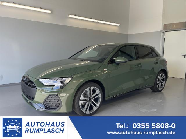Audi A3 Sportback - S line TFSI quattro GV3+AHK+Matrix+Alu18+Navi+Cam+eHeck+Sound+ACC+Black
