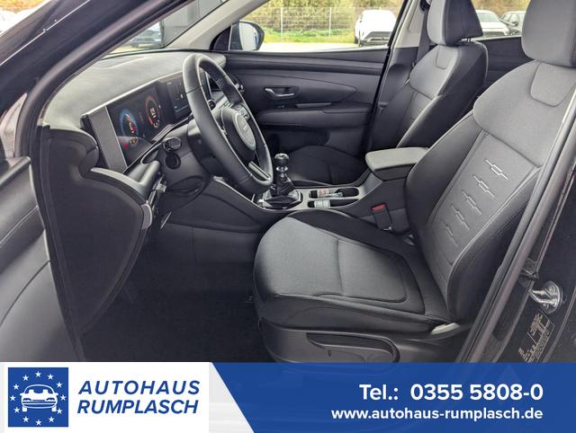 Hyundai TUCSON - NX4 GO 1,6 T-GDi 2WD 6MT 160 PS / Sitz + Lenkradheizung LED-Scheinw./ Navi Einparkhilfe V+H mit Kamera