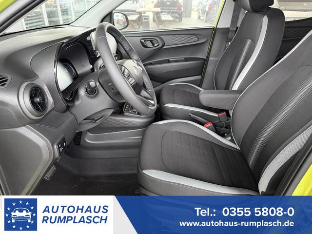 Hyundai i10 - Comfort 1.2 GDI Automatik / Sitz + Lenkradheizung Navi Klimaautomatik Alu 15''