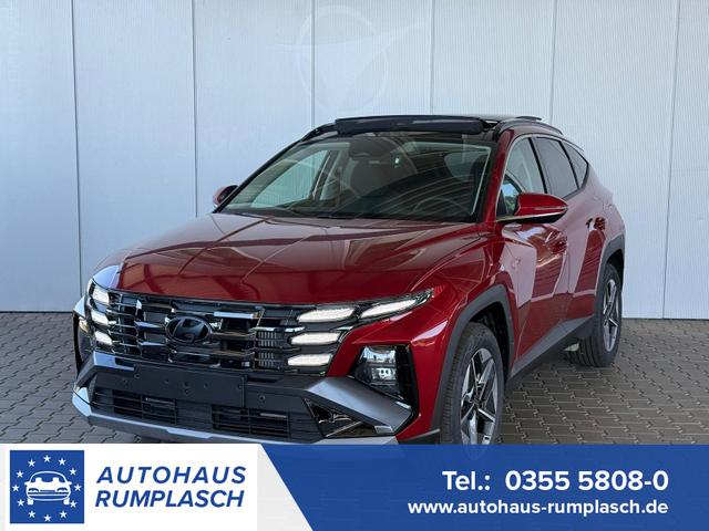 Hyundai TUCSON - NX4 GO 1,6 T-GDi 2WD 6MT 160 PS / Panoramadach Sitz + Lenkradheizung LED-Scheinw./ Navi Einparkhilfe V+H mit Kamera
