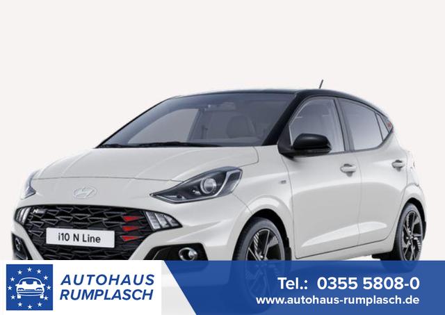 Hyundai i10 - 1.0 T-GDI 90 PS 5MT N Line 5 Sitzer / Navi Sitz + Lenkradheizung Klimaautomatik Einparkhilfe H Kamera