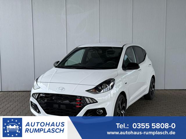 Hyundai i10 - 1.0 T-GDI 90 PS 5MT N Line 5 Sitzer / Navi Sitz + Lenkradheizung Klimaautomatik Einparkhilfe H Kamera