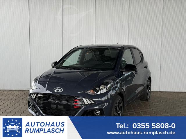 Hyundai i10 - 1.0 T-GDI 90 PS 5MT N Line 5 Sitzer / Navi Sitz + Lenkradheizung Klimaautomatik Einparkhilfe H Kamera