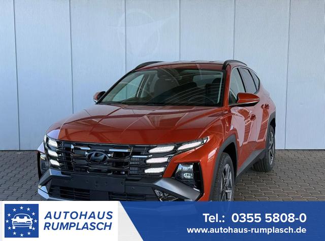 Hyundai TUCSON - E-Motion 1.6 T-GDi 2WD 48V DCT / ACC Sitz + Lenkradheizung LED Navi PDC V&H Kamera Alu 18"