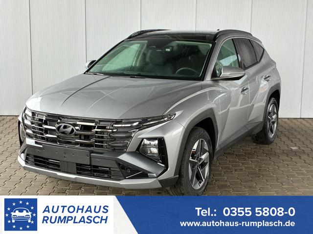 Hyundai TUCSON - E-Motion 1.6 T-GDi 2WD HEV / Panoramadach ACC LED Sitz + Lenkradheizung Navi PDC V&H Kamera Alu 18"