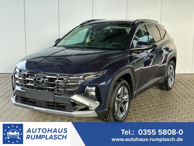 Hyundai TUCSON - E-Motion 1.6 T-GDI 2WD 48V DCT / Panoramadach ACC Sitz + Lenkradheizung LED Navi PDC V&H Kamera Alu 18"