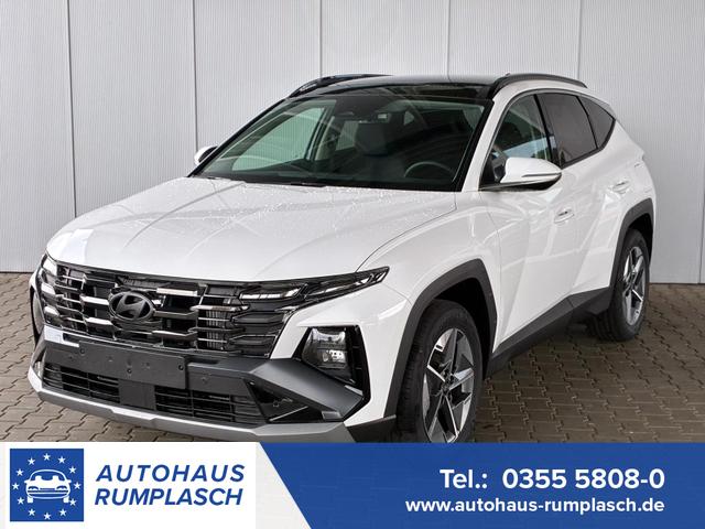 Hyundai TUCSON - E-Motion 1.6 T-GDI 2WD 48V DCT / Panoramadach ACC Sitz + Lenkradheizung LED Navi PDC V&H Kamera Alu 18"