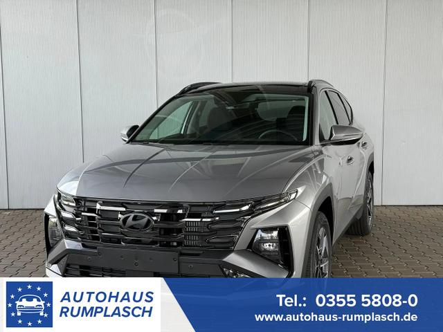 Hyundai TUCSON - E-Motion 1.6 T-GDI 2WD 48V DCT / Panoramadach ACC Sitz + Lenkradheizung LED Navi PDC V&H Kamera Alu 18"
