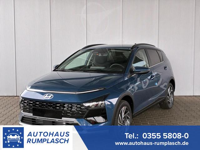 Hyundai BAYON - Premium 1.0 T-GDI 100 PS 48V 7DCT / Keyless ACC Soundsystem BOSE Sitz + Lenkradheizung LED Navi PDC V&H Kamera Totwinkel Alu 16"