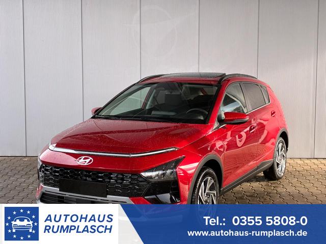 Hyundai BAYON - Premium Sky 1.0 T-GDI 100 PS 48V 7DCT / Keyless ACC Soundsystem BOSE Sitz + Lenkradheizung LED Navi PDC V&H Kamera Totwinkel Alu 16"