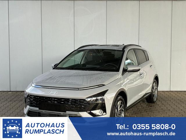 Hyundai BAYON - Premium Sky 1.0 T-GDI 100 PS 48V 7DCT / Keyless ACC Soundsystem BOSE Sitz + Lenkradheizung LED Navi PDC V&H Kamera Totwinkel Alu 16"