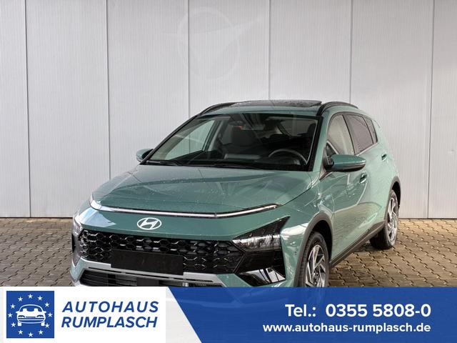 Hyundai BAYON - Premium Sky 1.0 T-GDI 100 PS 48V 7DCT / Keyless ACC Soundsystem BOSE Sitz + Lenkradheizung LED Navi PDC V&H Kamera Totwinkel Alu 16"