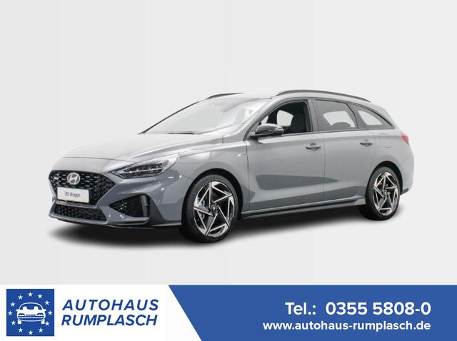 Hyundai i30 Kombi - N-Line 1.5 T-GDI mHev DCT / Navi ACC Memory-Sitz Sitz & Lenkradheizung LED Alu 18"