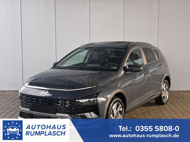 Hyundai BAYON - Premium Sky 1.0 T-GDI 100 PS 48V 7DCT / Keyless ACC Soundsystem BOSE Sitz + Lenkradheizung LED Navi PDC V&H Kamera Totwinkel Alu 16"