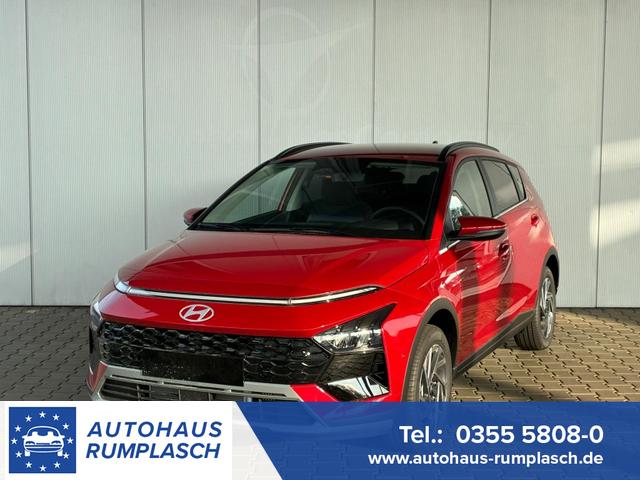 Hyundai BAYON - Premium 1.0 T-GDI 100 PS 48V 7DCT / Keyless ACC Soundsystem BOSE Sitz + Lenkradheizung LED Navi PDC V&H Kamera Totwinkel Alu 16"
