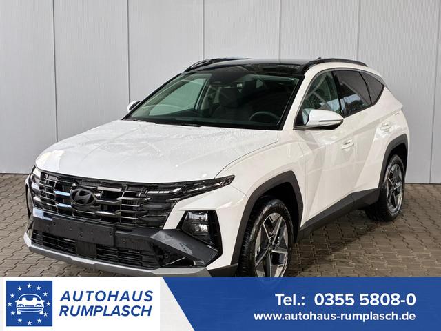 Hyundai TUCSON - E-Motion 1.6 T-GDi 2WD HEV / Panoramadach ACC LED Sitz + Lenkradheizung Navi PDC V&H Kamera Alu 18"