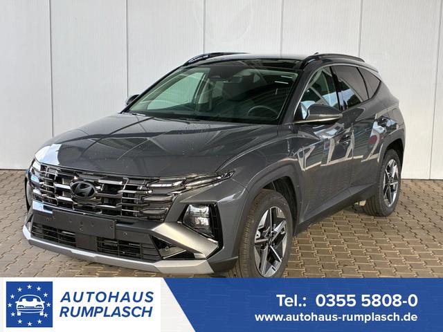 Hyundai TUCSON - E-Motion 1.6 T-GDi 2WD HEV / Panoramadach ACC LED Sitz + Lenkradheizung Navi PDC V&H Kamera Alu 18"