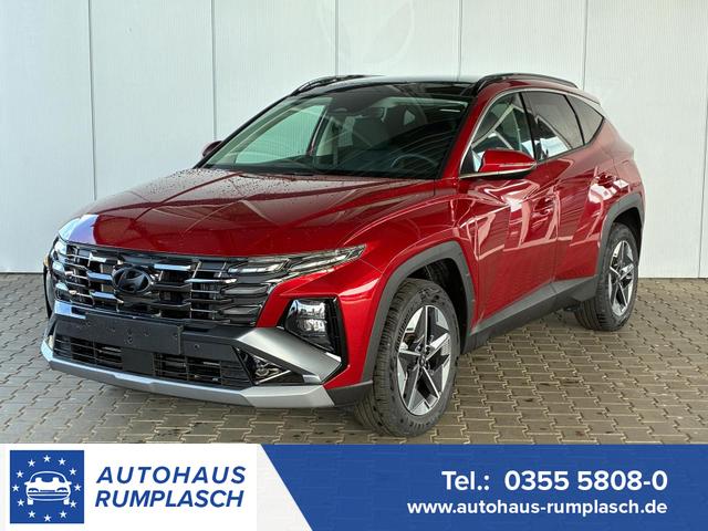 Hyundai TUCSON - E-Motion 1.6 T-GDi 2WD HEV / Panoramadach ACC LED Sitz + Lenkradheizung Navi PDC V&H Kamera Alu 18"