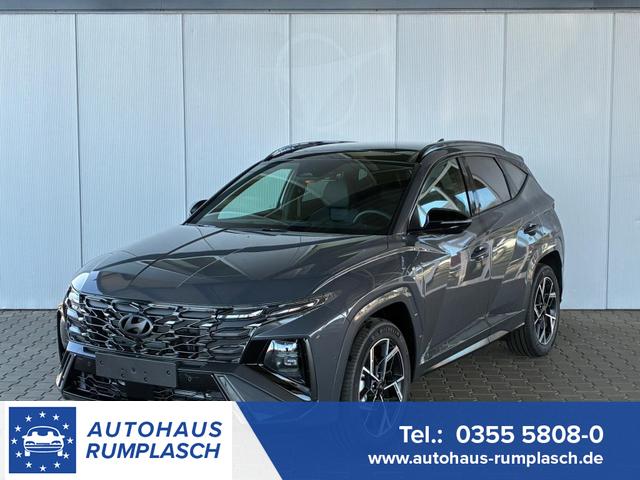 Hyundai TUCSON - HEV 2WD N-Line X Sky/ MY26 / Panoramadach Head-Up 360&deg; Kam. ACC Sitz + Lenkradheiz. Sitzbel&uuml;ftung Alu 19"