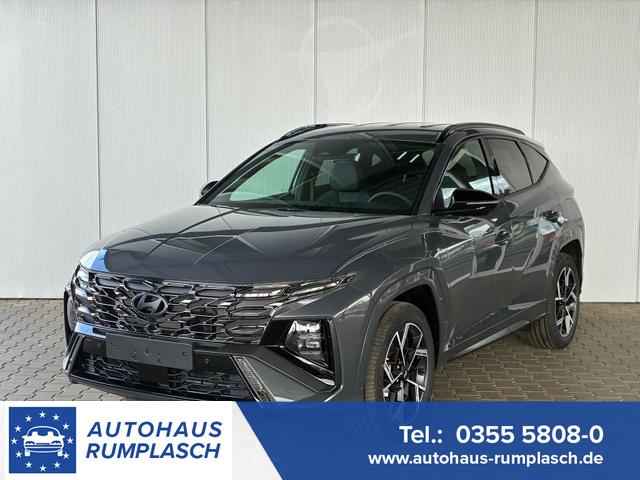 Hyundai TUCSON - N-Line x HEV 2WD Automatik / Head-Up ACC Sitz+Lenkradheiz. Sitzbel&uuml;ftung/ Krell E-Klappe Matrix LED Alu 19''