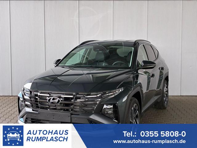 Hyundai TUCSON - 1.6 T-GDI 6MT Luxury / Head Up 360&deg; Kam 4x Shz + Sitzbel&uuml;ftung vo. Leder E-Klappe 3 Zonen Alu 19"
