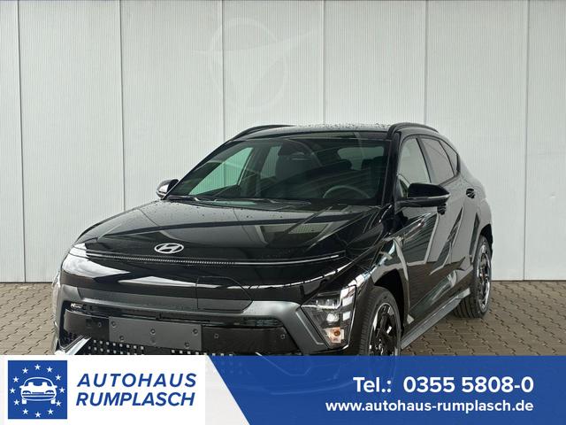 Hyundai KONA Elektro - N-Line 64,8 kWh / Bose ACC PDC V&H + Kamera Keyless Sitz Lenkradheiz. LED Alu 19"