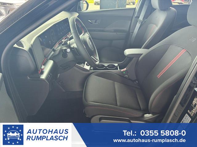 Hyundai KONA Elektro - N-Line 64,8 kWh / Bose ACC PDC V&H + Kamera Keyless Sitz Lenkradheiz. LED Alu 19"