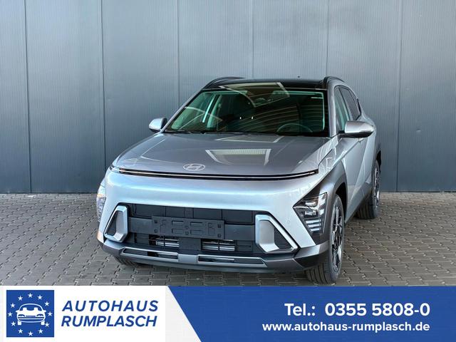 Hyundai KONA - Comfort Plus 1.6 T-GDI DCT 4WD / Navi ACC Keyless Sitz + Lenkradheiz. Schiebedach LED Alu 18"