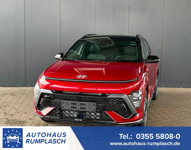 Hyundai KONA - N-Line 1.6 DCT 4WD / Bose ACC/ 360&deg; Kam./ Sitzh.& Bel&uuml;ftung Memory Heckklappe elektr./ LED Alu 18"