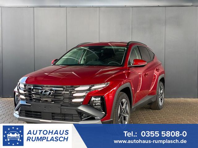 Hyundai TUCSON - Comfort Plus 1.6 T-GDI 4WD 7DCT / Matrix-LED ACC Teilleder Shz vo+hi + Lenkradheizung Elek. Heck Alu 18"