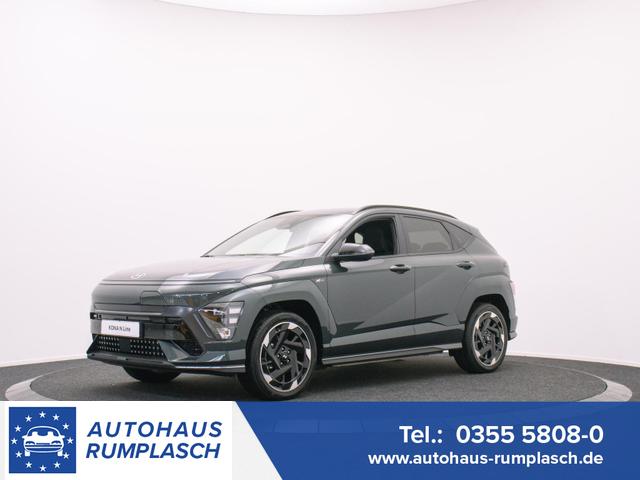 Hyundai KONA Elektro - N-Line 64,8 kWh / Bose ACC PDC V&H + Kamera Keyless Sitz Lenkradheiz. LED Alu 19"