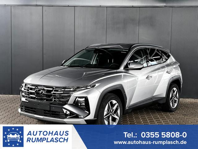 Hyundai TUCSON - Comfort Plus 1.6 T-GDI 2WD 48V DCT / Matrix-LED ACC Shz vo+hi Teilleder Elek. Heck Alu 18"