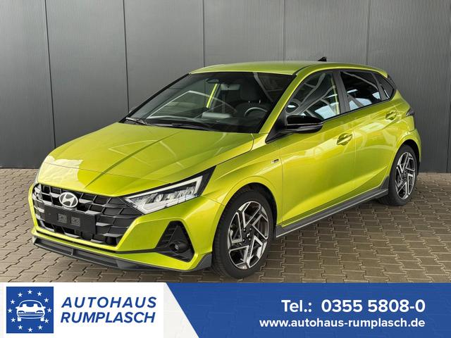 Hyundai i20 - 1.2 MPI N-Line / LED Tempomat Navi R&uuml;ckfahrkamera Alu 17"