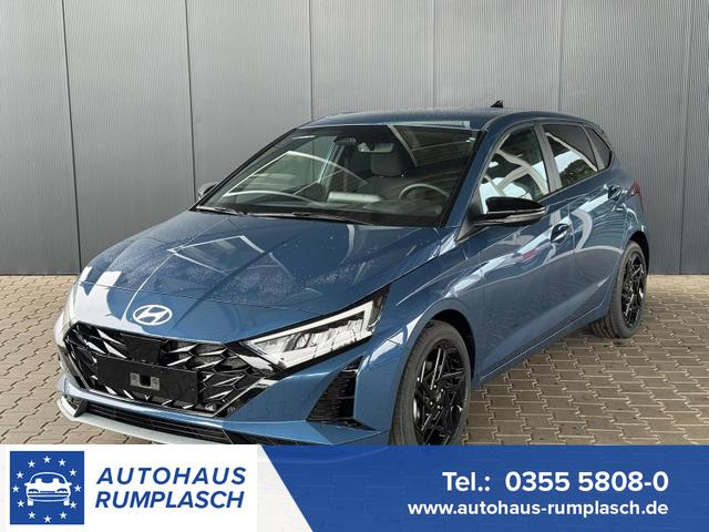 Hyundai i20 - Black-Line STYLE 1,0 T-GDi 7-DCT / Navi Tempomat Spurhalteassistent Kamera Sitz + Lenkradheizung LED