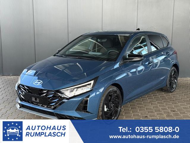 Hyundai i20 - Style 1.0 T-GDI BLACK LINE / Navi Fernlichtassistent Spurhalteassistent ACC Kamera Sitz + Lenkradheizung LED