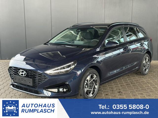 Hyundai i30 Kombi - Comfort Line 1.6 T-GDI 2WD 7-DCT AT / Tempomat Kamera PDC vorne + hinten Sitz Lenkradheizung LED Alu 16''