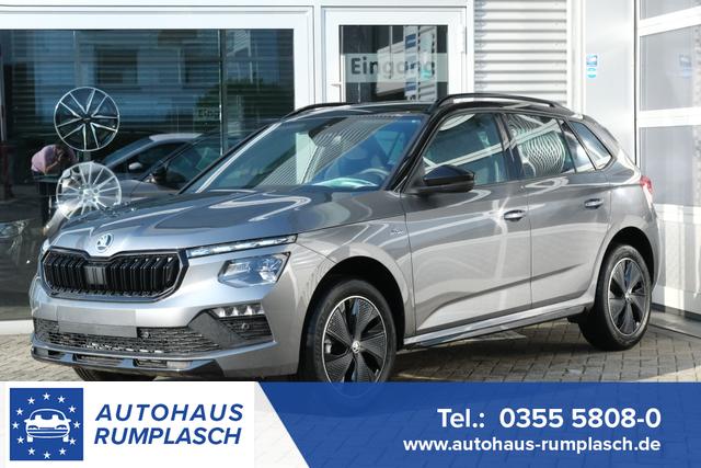 Skoda Kamiq - Monte Carlo 1.0 TSI DSG AHK Matrix Panodach Kamera Garantie 5J App-Navi