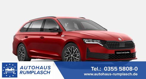 Skoda Octavia Combi - Sportline 2,0TDI 110kW/150PS DSG 7-Gang Skoda-Garantie 5 Jahre, el. Heckklappe, LED, beh. Sitze v. + Windschutzscheibe Lenkrad, Climatronic, PDC v+h, Kamera, Smart Link, VIRTUAL COCKPIT, Kessy