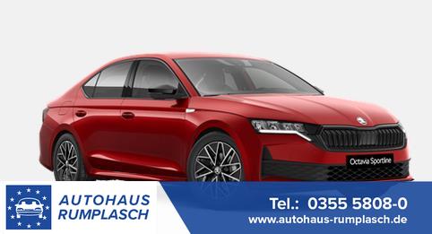 Skoda Octavia - Sportline 1,5 TSI 110kW/150PS mHEV DSG 7-Gang, 5-Jahre Skoda-Garantie, el. Heckklappe, LED, beh. Sitze v. + Windschutzscheibe Lenkrad, Climatronic, PDC v+h, Kamera, Smart Link, VIRTUAL COCKPIT, Kessy