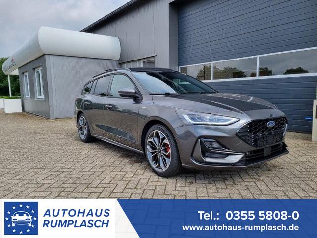 Ford Focus Turnier - 1.0 125PS ST-Line X elektr. PanoDach Winterpaket Rückf.Kamera ACC Klimaautomatik Sitzheizung Lenkradheizung Frontscheibe beheizb. Ford-Navi SYNC 4 B+O Sound DAB+ Bluetooth Apple Carplay Android Auto PDC v+h 2xKeyless 18-LM