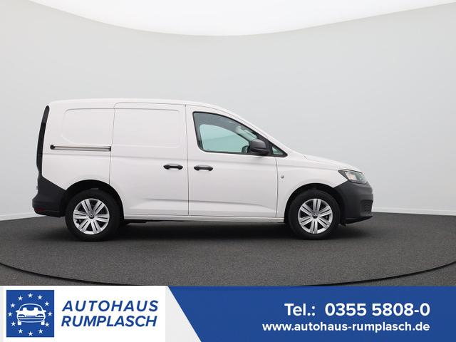Volkswagen Caddy Cargo - Comfort 2.0 TDI 122PS 2-Sitzer AHK Navi Rückf.Kamera PDC v+h Klima VW-Radio Apple CarPlay Android Auto Hecktüren180º Schiebetür rechts Ganzjahresreifen