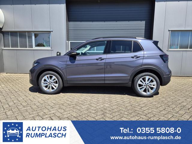 Volkswagen T-Cross - 1.0 TSI 116PS DSG Life LED-Matrix-Scheinwerfer Klimaautomatik Sitzheizung PDC Rückf.Kamera 17-LM abged.Scheiben 2xKeyless DAB+ Bluetooth Touchscreen Apple CarPlay Android Auto