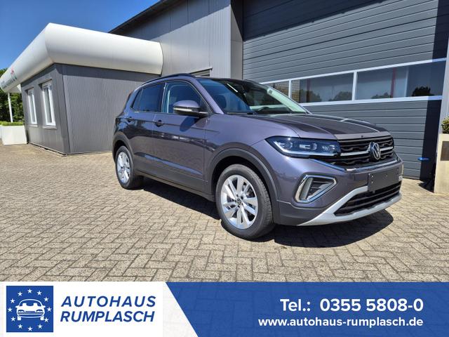 Volkswagen T-Cross - 1.0 TSI 116PS DSG Life LED-Matrix-Scheinwerfer Klimaautomatik Sitzheizung PDC Rückf.Kamera 17-LM abged.Scheiben 2xKeyless DAB+ Bluetooth Touchscreen Apple CarPlay Android Auto