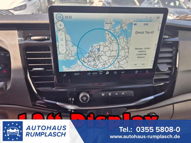 Ford Transit - 350 L4H3 2.0 EcoBlue 130PS Trend Heckantrieb 3,5t 2-Sitzer AHK Sitzheizung Frontscheibe beheizb. Klimaautomatik Navi PDC v+h Bluetooth DAB Apple CarPlay Android Auto Tempomat Ganzj.Reifen