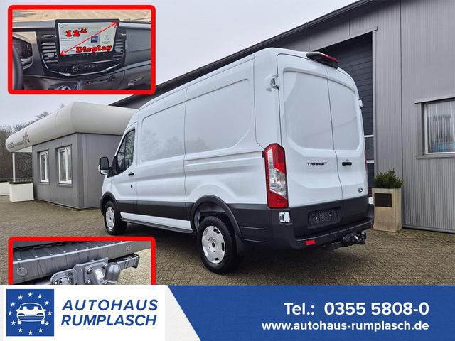 Ford Transit - L2H2 2.0 EcoBlue 165PS Trend Heckantrieb 3,5t 2-Sitzer AHK Sitzheizung Lenkradheizung Frontscheibe beheizb. Klimaautomatik PDC v+h Rückf.Kamera Bluetooth DAB Apple CarPlay Android Auto Tempomat Ganzj.Reifen