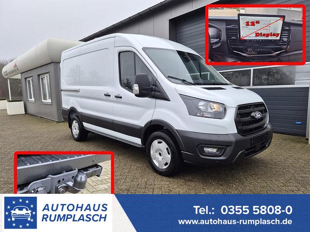 Ford Transit - L2H2 2.0 EcoBlue 130PS Trend 3,5t 3-Sitzer AHK Sitzheizung Lenkradheizung Frontscheibe beheizb. Klimaautomatik Bluetooth DAB Apple CarPlay Android Auto PDC v+h Rückf.Kamera Tempomat