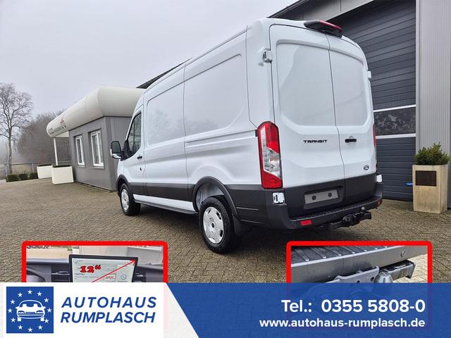 Ford Transit - L2H2 2.0 EcoBlue 130PS Trend 3,5t 3-Sitzer AHK Sitzheizung Lenkradheizung Frontscheibe beheizb. Klimaautomatik Bluetooth DAB Apple CarPlay Android Auto PDC v+h Rückf.Kamera Tempomat